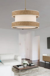 Opviq Halo Beige y Blanco